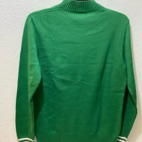 The Bubble Tennis Sweater Green white size M - Picture 7 of 10